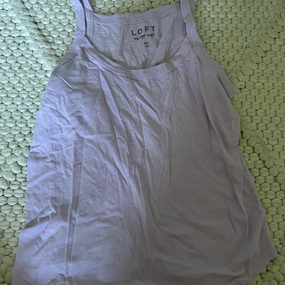 Purple tank top
